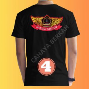 KAOS PPBNI + LOGO BELAKANG BAHAN KATUN 30s