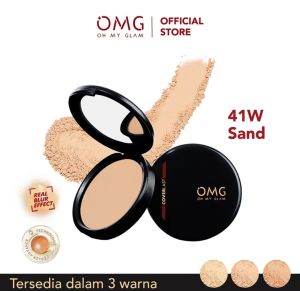 OMG OH MY GLAM Coverlast Two Way Cake 12 g | Bedak Padat OMG