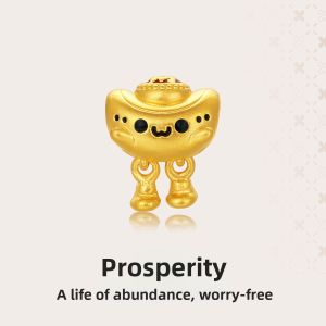 Golden Lucky Charm Beads Accessory