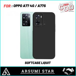 Case OPPO A157 4G / A57S / A57E Protect Camera Softcase Slim Black Matte Case Liquit Casing Liquit Silikon Liquit