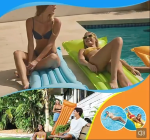 BELIEVE Manila Local Seller Heavy Duty Pool Float Inflatable Bed Floating Mat for Swimming Pool Summer Water Fun Salbabida for Adult Thickened Material Water Hammock Recliner Portable Floating Row Lounge Chair Fast Delivery High Quality