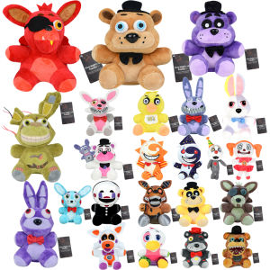 ตุ๊กตา Five Nights at Freddys (FNAF) น่ารัก ขนาด 18 ซม. ตุ๊กตาหมีบอนนี่ ฟ็อกซี่ การ์ตูน ตุ๊กตาเฟรดดี้ ของเล่นเด็ก ของขวัญ