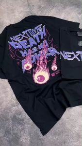KAOS NEXTIME TSHIRT NEXTIME KAOS PRIA BAJU PRIA KAOS KATUN KAOS OVERSIZE KAOS PRIA NEXTIME DEATH