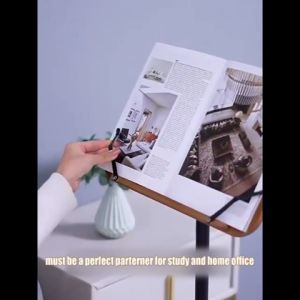 Floor Book Stand For Reading Adjustable Podium Stand Music Sheet Wooden Drawing Stand Holder