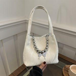 Fashionable Womens Handbag 2024 New Style Bucket Bag Single Shoulder Crossbody Bag Korean Version Handbag Trendy Purse