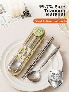TREEJACK | Portable Individual Chopsticks and Spoon Set with Case