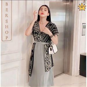 Set Baju Couple Tenun Elengan Jepara Baju Kombinasi Pasangan Katun