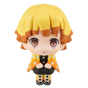 Bandai | 8pcs Q Version Demon Slayer Sitting Ghost Doll Tanjiro Nezuko Inosuke Zenizu Toy Figure PVC Model Gift