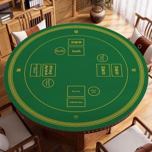xy | Noise Reducing Mahjong and Card Game Table Pad Round
