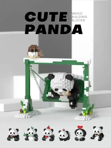 【SG Stock】 Building Block Panda Christmas Santa Animals Transportation Aerospace and Military Kid Gift Children Birthday