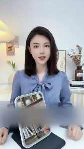 กระจกมีไฟ LED แสงไฟ3สี ชาร์จUSB กระจกแต่งหน้า ส่องหน้า แบบพกพา กระจก กระจกตั้งโต๊ะ กระจกตั้งโต๊ะ กระจก 18.5 * 14.5cm