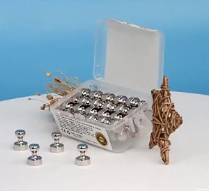 Strong Neodymium Magnetic Pushpins Sucker Thumbtack Durable Steel Magnet Push Pin School Supplies spring notebook stationary