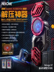 WEKOME New Bluetooth Earphones Zinc Alloy Pointed Spindle Design Stress Relief Gadget Cool Robot Style Low Latency