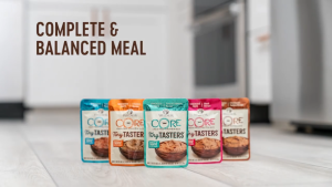 Wellness CORE Tiny Tasters Grain-Free Wet Cat Food 50g – Extra Hydration | 12 Flaked / Minced / Pâté