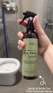 Spritz N Smile Penghilang Bau Tea Tree & Lavender 250ml For Moldy Space And Toilet
