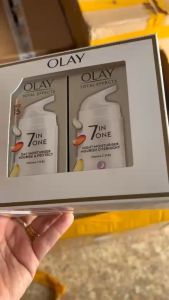 Bộ Kem dưỡng Olay Total Effects 7 In One Day Night Moisturiser Ngày Đêm SPF15 Ngăn Ngừa 7 Dấu Hiệu Lão Hóa - DuocmyphamDrAn