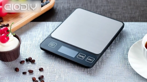 Cân Điện Tử Đa Năng AIODIY - Cân Tiểu Ly 0.01g Chống Nước IPX6 Màn LCD Thép Không Gỉ Nhà Bếp & PTN