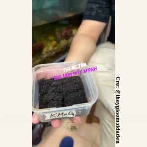 Bao 10kg thuốc Tím KMnO4 diệt khuẩn hồ cá cảnh