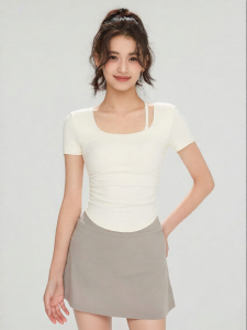 aziztas | Padded and Slimming Women Sport T-Shirt