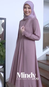 MIDI DRESS ETHICA MINDY 09 DRESS TERBARU DAILY KASUAL KEKINIAN KONDANGAN KULIAH TERMURAHHH