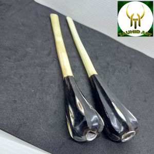 once pipa tanduk kerbau kombinasi tulang kerbau motif blimbing Fs116