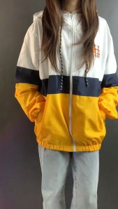 HOLDERS: Jaket Windbreaker Vintage Parasut Hoodie Zipper Pria Wanita Distro