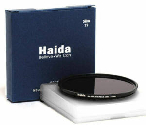 Haida Slim PRO II MC Neutral Density Filter ND0.9 ND1.8 ND3.0 1000x 64x 8x 3 6 10 Stops 49/52/58/62/67/72/77/82mm for Camera Optical Glass Multi-Coated Waterproof SLR Photographic Filter