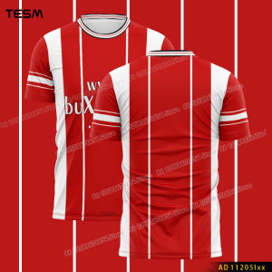 TESM Parent-Child Sports T-Shirts Summer Breathable Short-Sleeved Men Sublimation Printed Jerseys Couple T-Shirts Party Tops