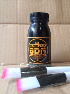 Semir Sepatu Kulit Netral / semir cair 150ml Gratis kuas