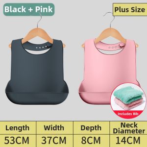Waterproof Feeding Bib for Elderly and Adults