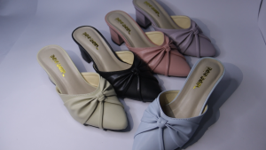 Sandal Heells Wanita Hak Tahu 5cm S19 Sepatu Wanita Terbaru Sandal Kondangan