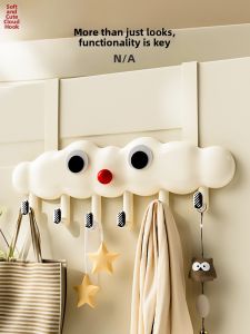 No-Drill Door Clothes Hook