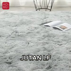 HOMU Jutan LF Aesthetics Multi Color Long Fur Carpet Karpet Bulu Panjang Lembut Multi Warna Ruang Tamu Kamar TIdur