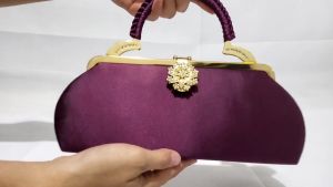 Clutch Pesta Kondangan Bahan Satin Warna Tas Wanita Diamond Farnell 2376/2341/2343