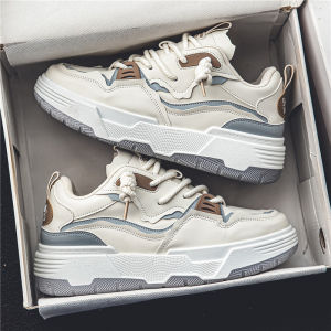 Mens Shoes 2024 New Arrival Autumn Easy Wear Borad Shoe Special-Interest Design Sports Casual Shoes Thick Sole Increased by Student Fashionable Shoes