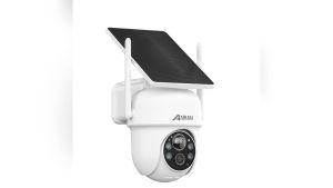 Solar CCTV Wireless Camera IP Security WIFI 360 Camera Connect Cellphone Night Vision IP65 Waterproof Two Way Audio ANRAN Q04
