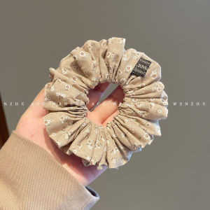 WENZHU | Korean Vintage Floral Elastic Hair Ties