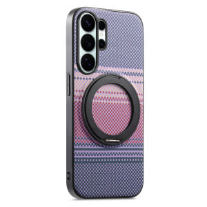 CHUBAN | 360 Rotation Metal Stand Afterglow Magnetic For Magsafe Case For Samsung Galaxy S26 S25 S24 S23 Plus Ultra FE Edge Hard Cover