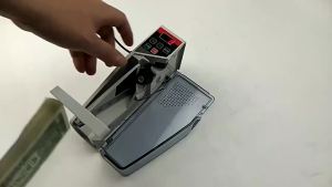 Portable Mini Handy Money Counter Worldwide Bill Cash Banknote Note Currency Counting Machine with LED Display Financial