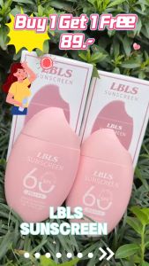 【Buy 1 Take 1 】LBLS sunscreen SPF60+++ sunscreen whitening cream kumportableng hindi tinatablan ng tubig pangmatagalang sunscreen balat ng mukha ng katawan 50ml na angkop para sa lahat ng uri ng balat na anti-pawis na sunscreen