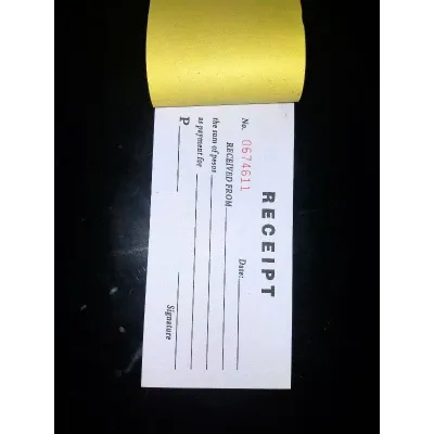 Acknowledgment/Cash Carbonized Receipts (10 PADS)