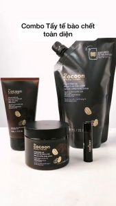 Tẩy Tế Bào Da Chết COCOON Chiết Xuất Cà Phê Đắk lắk 5g - 200ml - 600ml