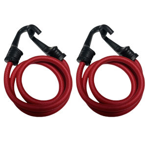 2/4/6Pcs 100cm Elastic Bungee Cords Bungee Straps Heavy Duty Bungee Ropes for Bike Tents Camping RVs Trunks Luggage Racks