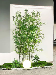New Chinese Style Zen Bamboo Imitation Plant Interior Decoration