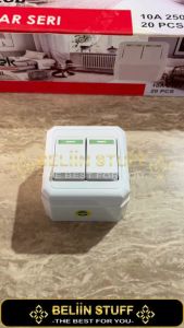 OB Saklar Seri Mikotek/ OB Seri Outbow BerSNI/ Cetekkan Timbul Asli Kuningan