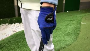 Pgm ST04 Sarung Tangan Golf Glove Microfiber Anti Slip Breathable Left