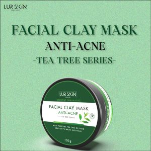 Lurskin Tea Tree Series Facial Clay Mask 150 g - ส่งฟรี! พร้อมส่ง - คุมมัน ราคาที่สุด 1 แถม 1