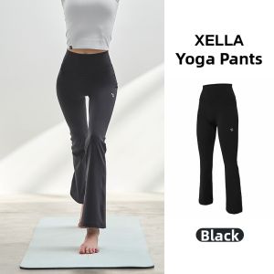 Imported Korea High Waist Slimming Bell Bottom Yoga Pants