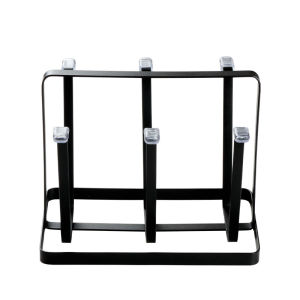 Creative Iron Wine Cup Organizer Drip Water Rack