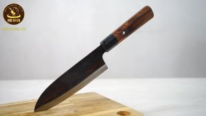 Dao Thái Siêu Sắc Rèn Thủ Công 100% Từ Thép Nhíp Ô tô - Thương Hiệu Dao Nhà Bếp Mộc Nhiên Phúc Sen Chính Hãng - Hàng Xuất Khẩu Mã MN-DB09